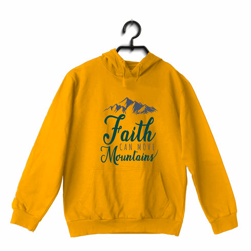 Faith can move mountains Christianity Hooded SweatShirts